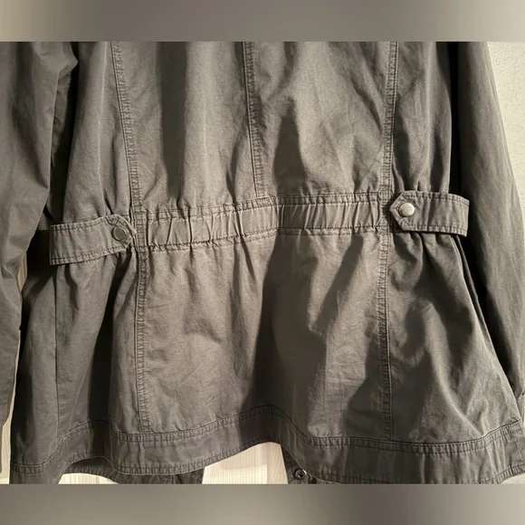 Style & Co Women's Charcoal Gray Jacket - Picture 5 of 12